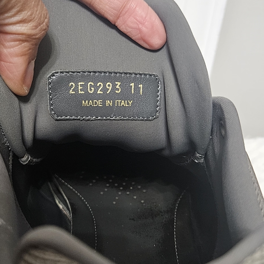 Prada Cloudbust Thunder Gray/Green Sneakers 11 - Picture 6 of 10
